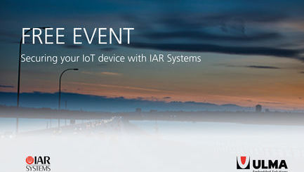 ROADSHOW: Securing your IoT devices with IAR Systems